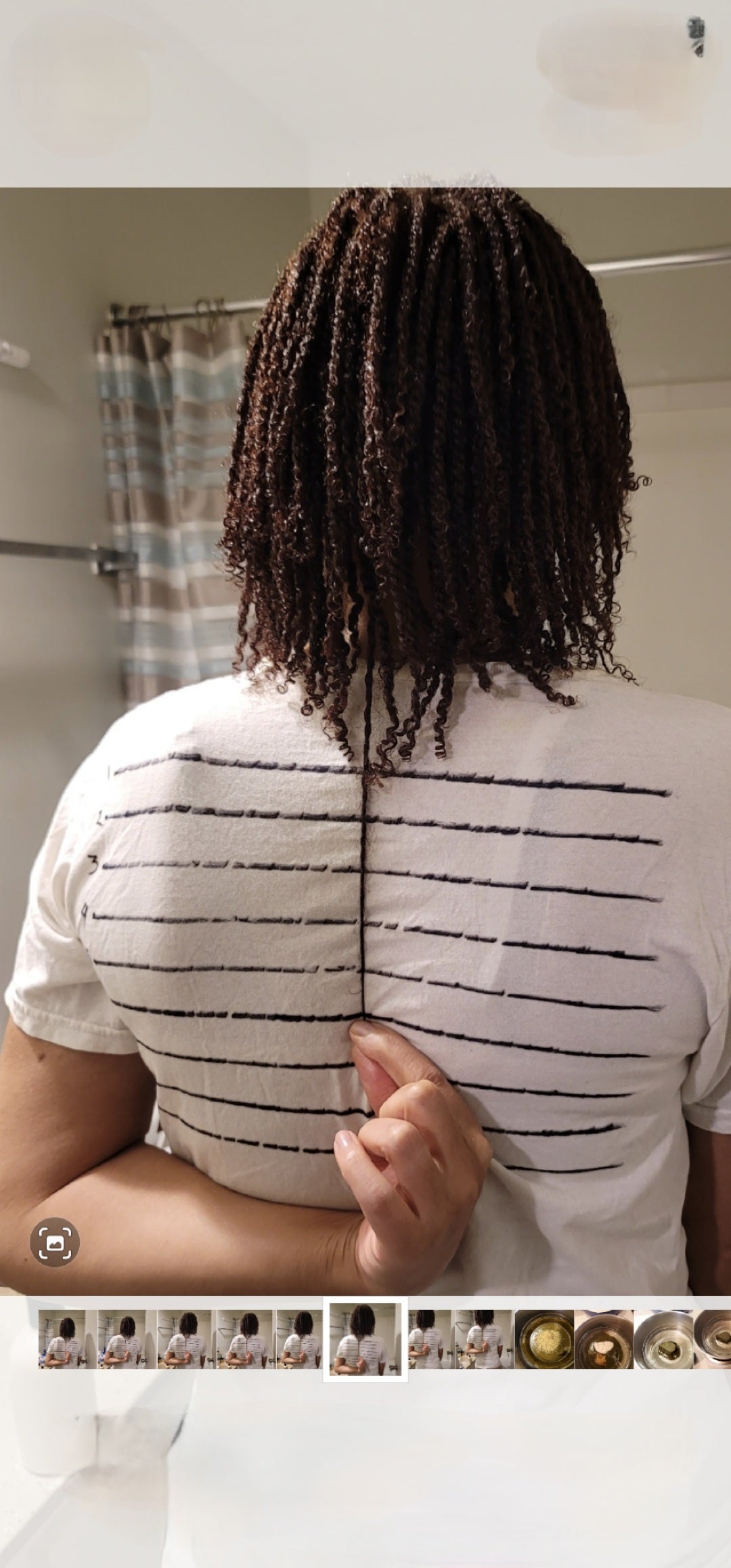 How to maximize hair growth and product use with protective styling.
