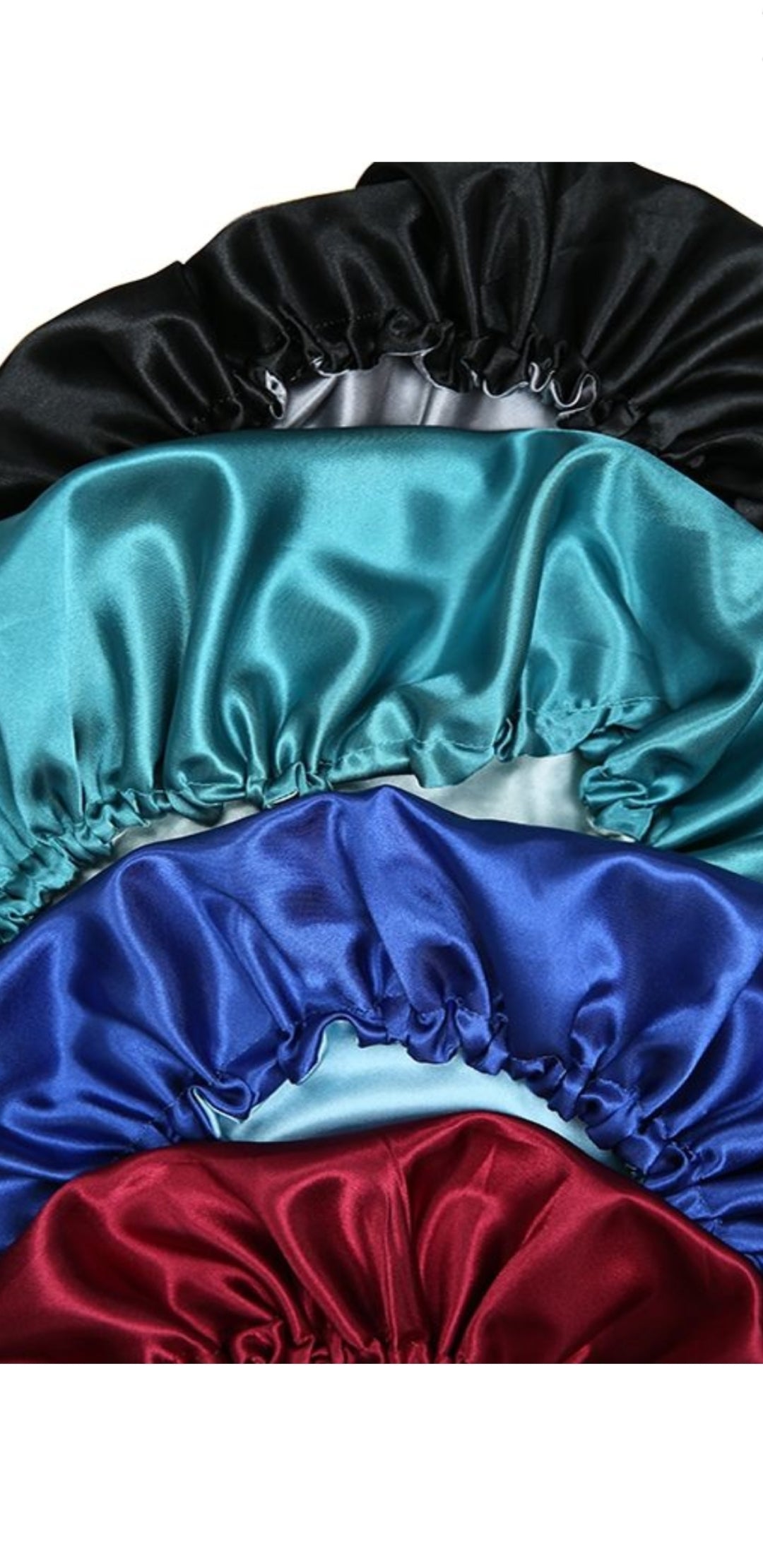 Satin Bonnets Adjustable Drawstring